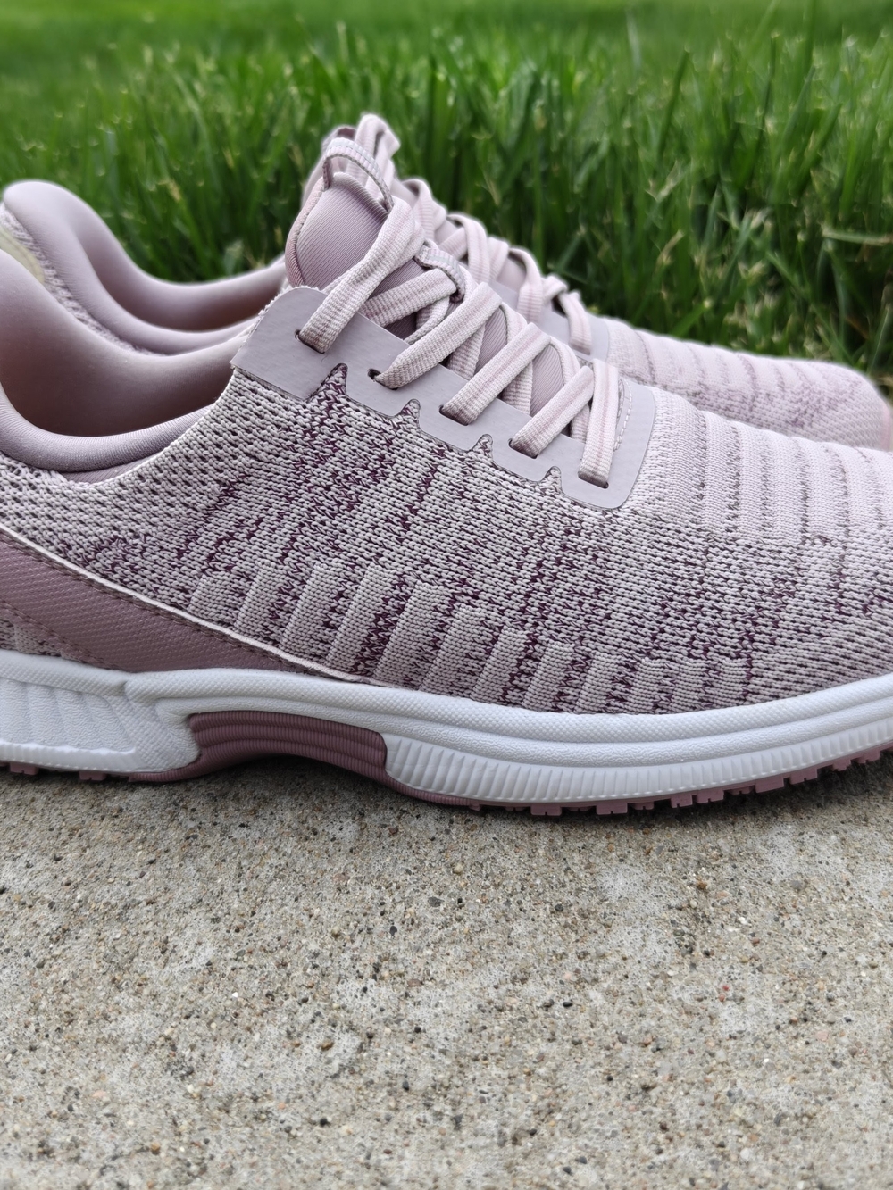 Orthofeet Kita Hands-Free Plantar Fasciitis Sneakers Size 8 Wide Purple